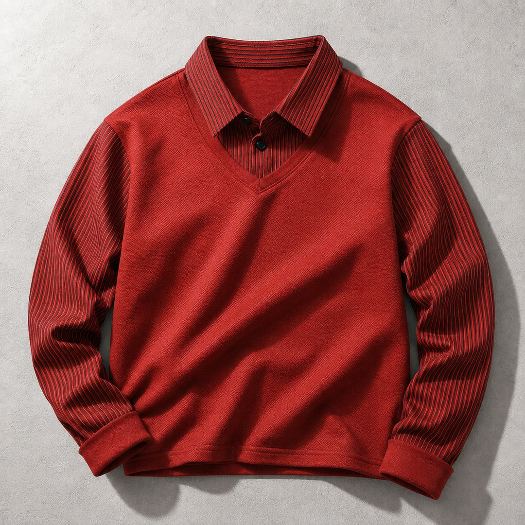 Aldrich Layered Collar Polo — ce_soul_s1_01