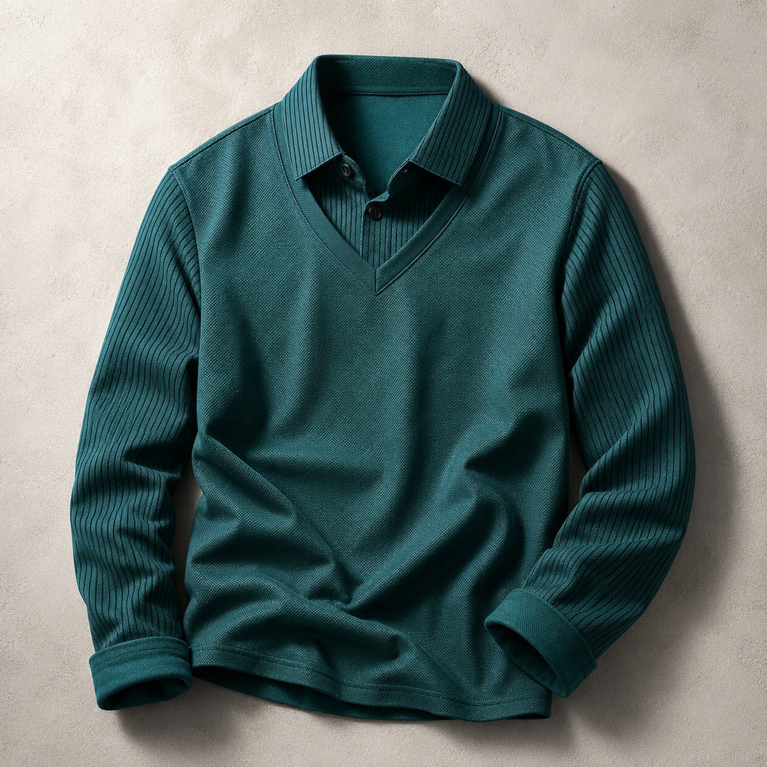 Aldrich Layered Collar Polo — ce_soul_s1_01
