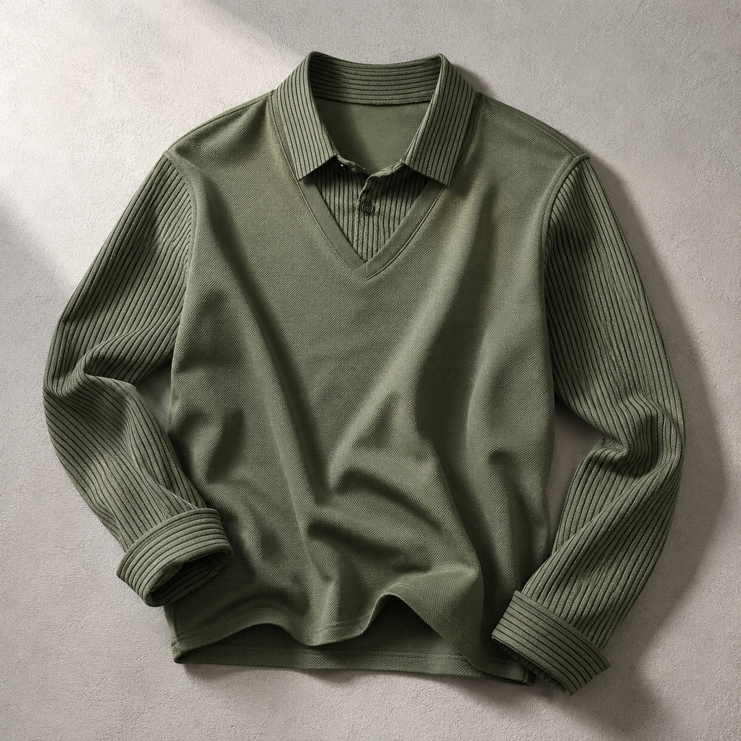 Aldrich Layered Collar Polo — ce_soul_s1_01