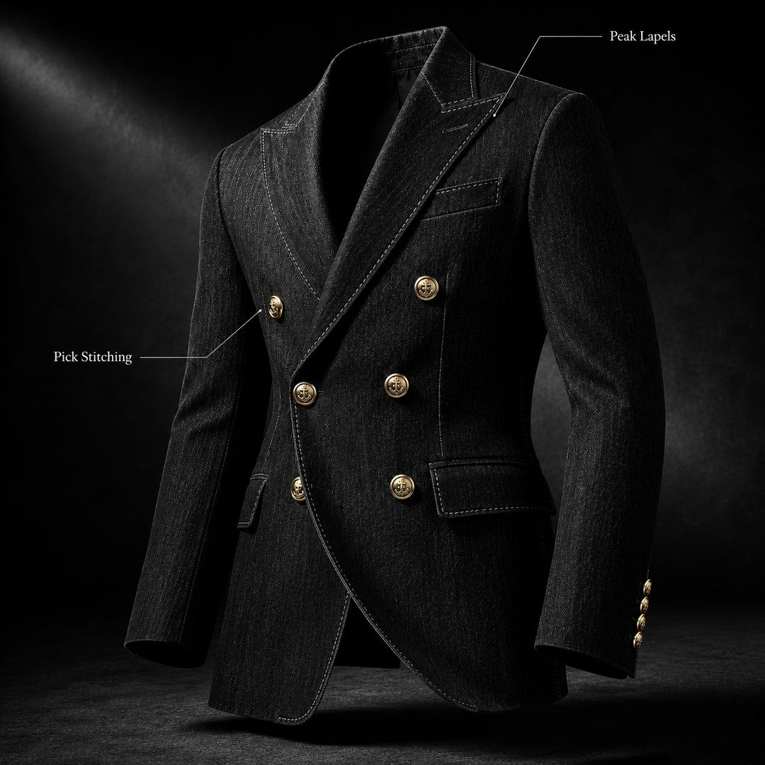 Ammiraglio Double-Breasted Denim Blazer — ce_metastatic_04