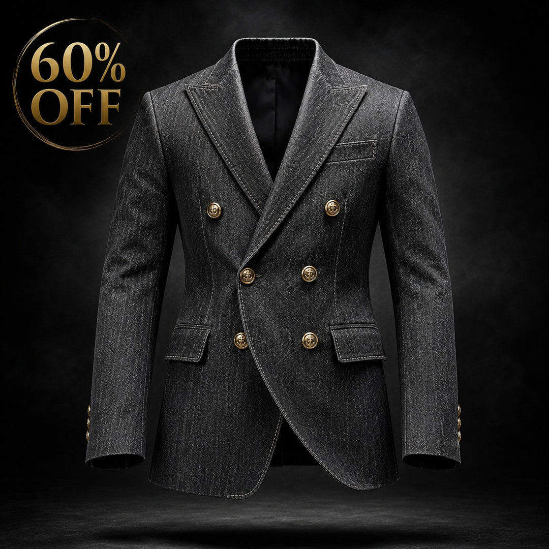 Ammiraglio Double-Breasted Denim Blazer — ce_metastatic_05