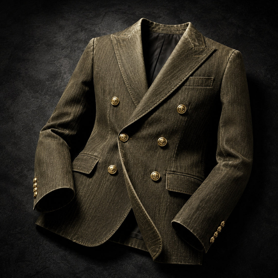 Ammiraglio Double-Breasted Denim Blazer — ce_metastatic_07