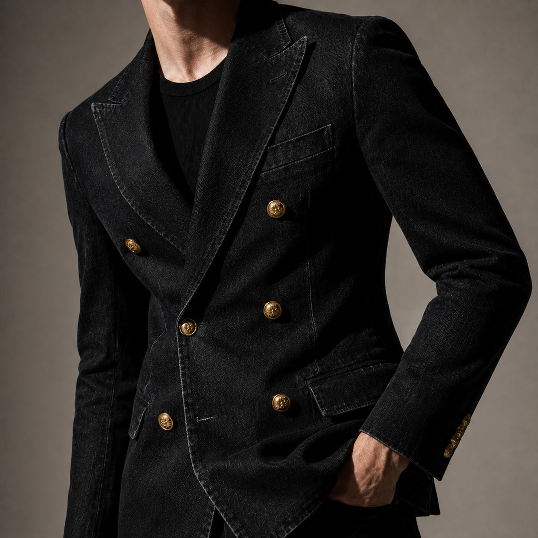 Ammiraglio Double-Breasted Denim Blazer — ce_studio_01