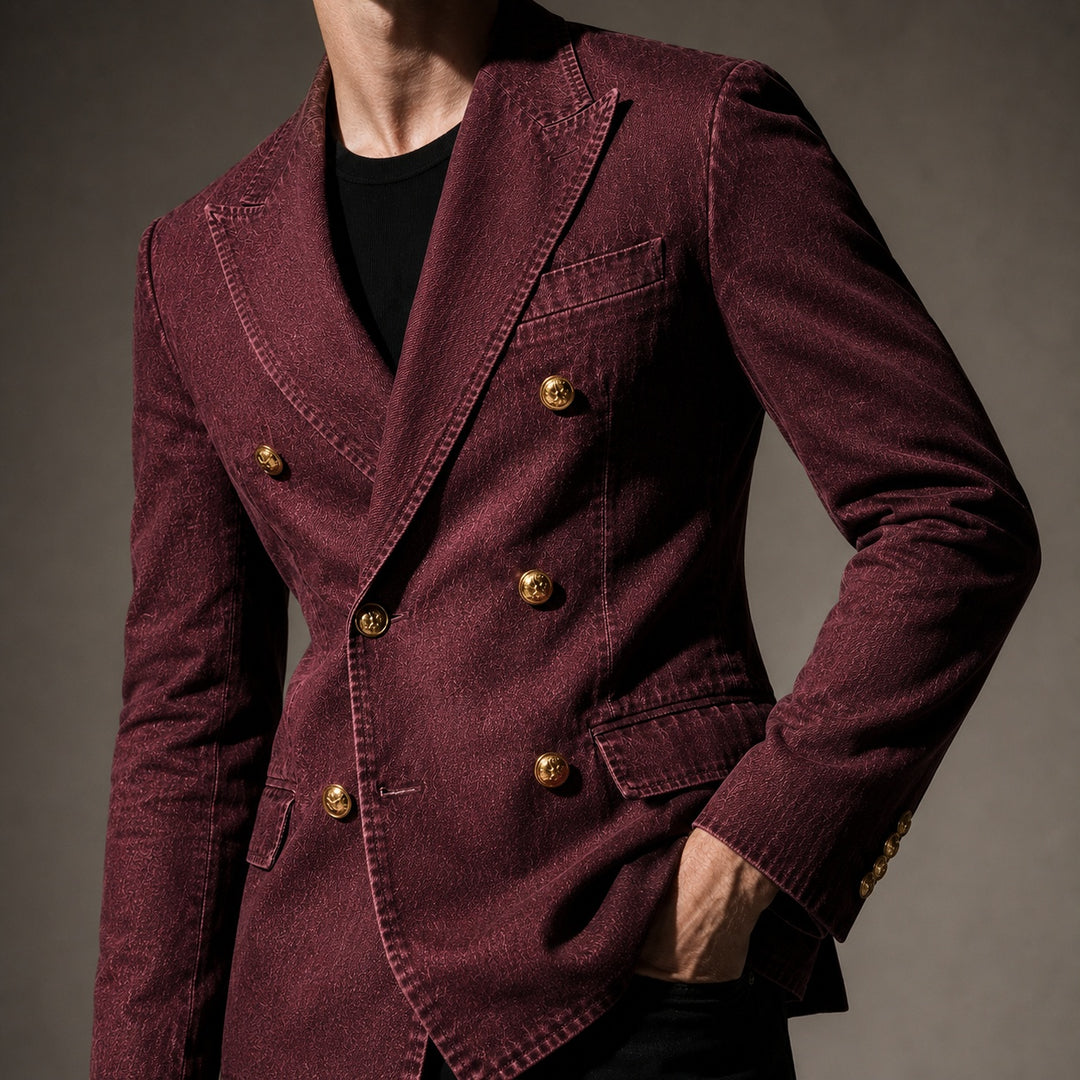 Ammiraglio Double-Breasted Denim Blazer — ce_studio_01
