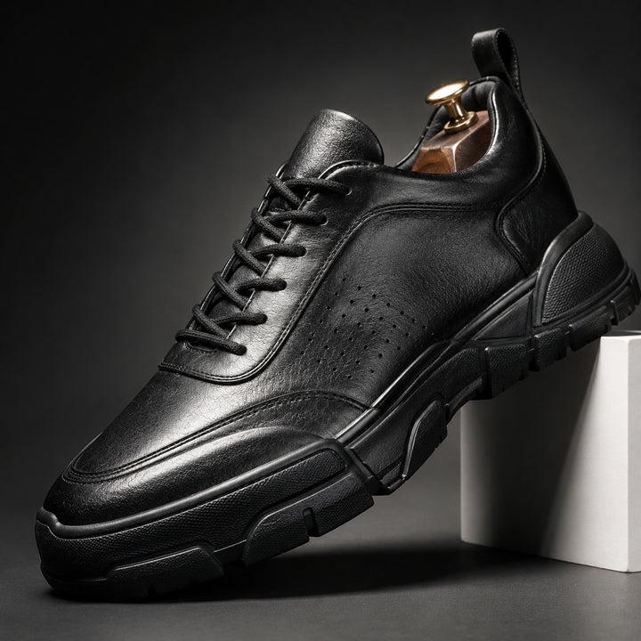 Andria Leather Trainer Shoes — ce_angle_01