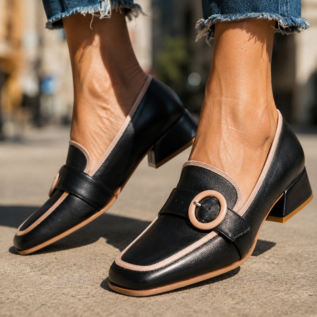 Anello Buckle Loafer Pumps — ce_brooklyn_s1_01