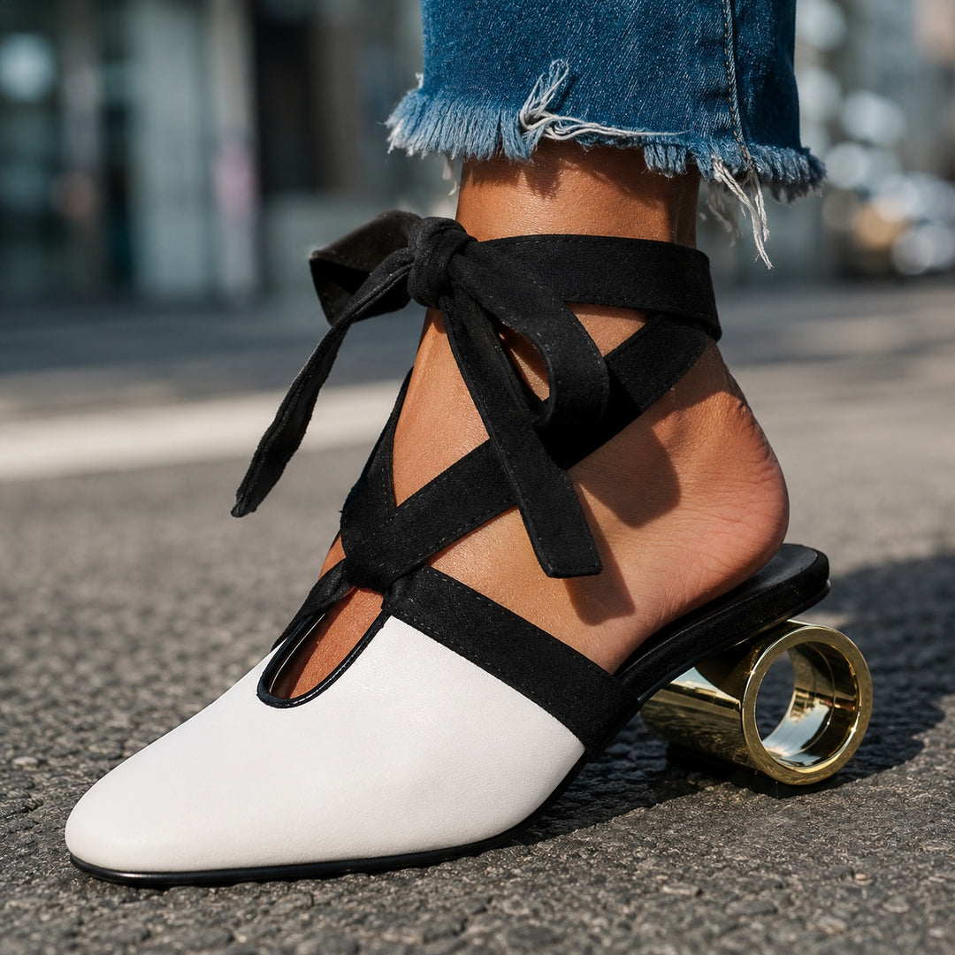 Anello Cylinder-Heel Bow Mules — ce_brooklyn_s2_01