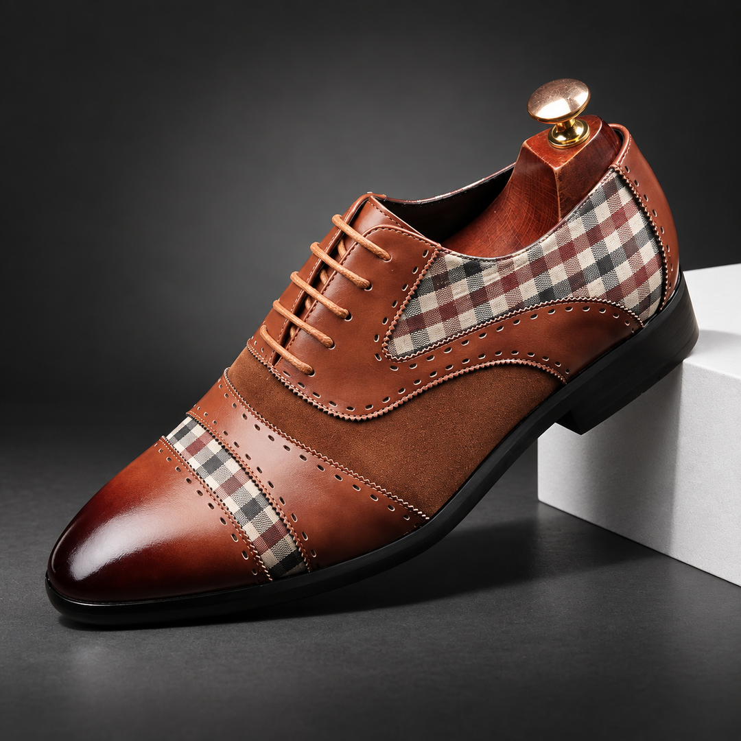 Prescott Plaid Oxfords.