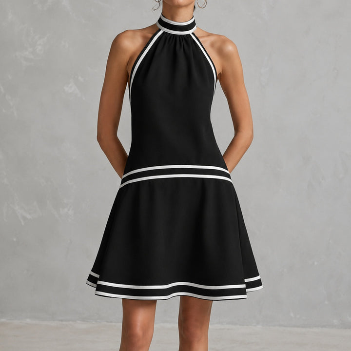 Aranciata Halter Mini Dress — ce_pivot_front_01