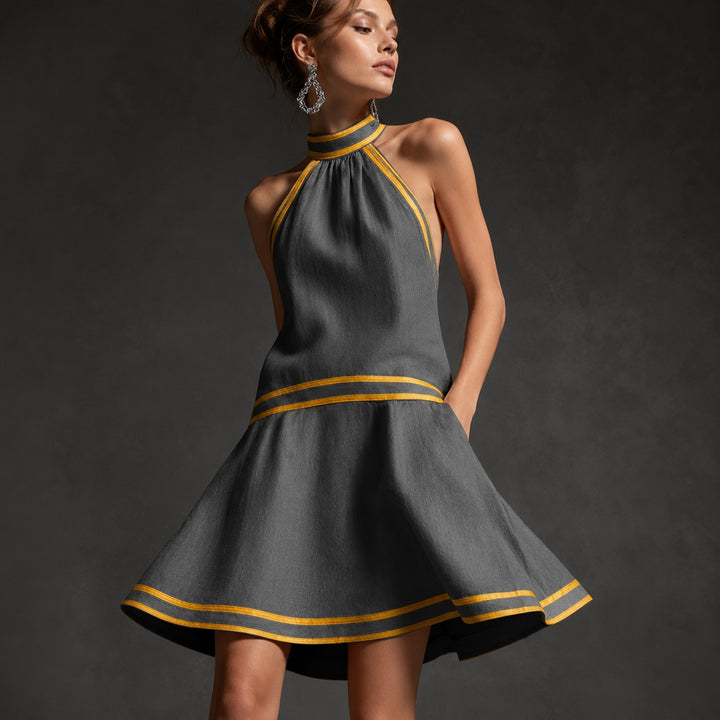 Aranciata Halter Mini Dress — ce_metastatic_01
