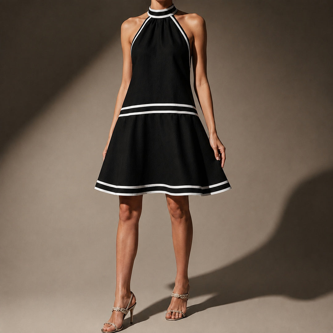Aranciata Halter Mini Dress — ce_studio_01