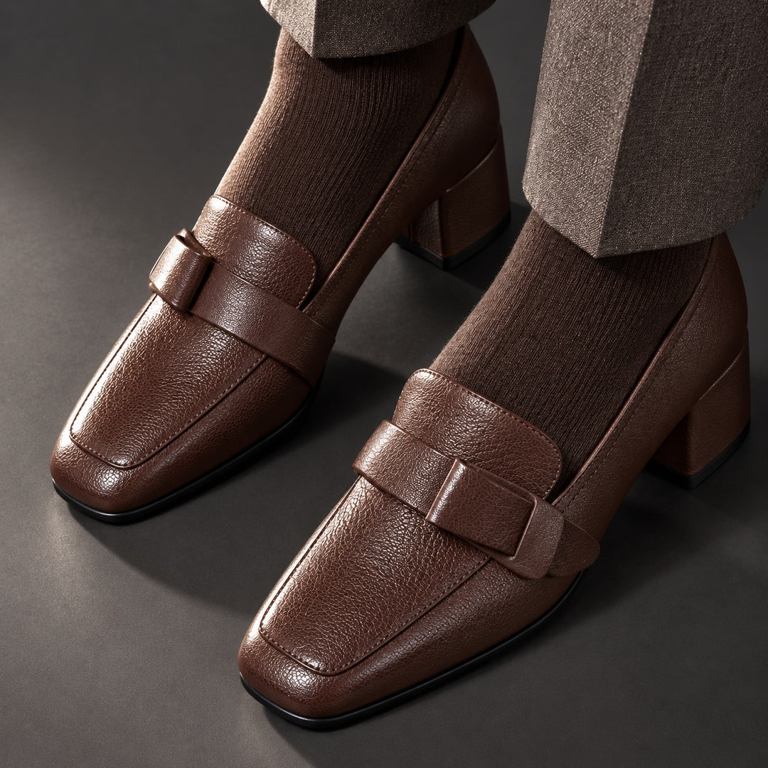 Ascot Knot Loafer Pumps — ce_brooklyn_s3_01
