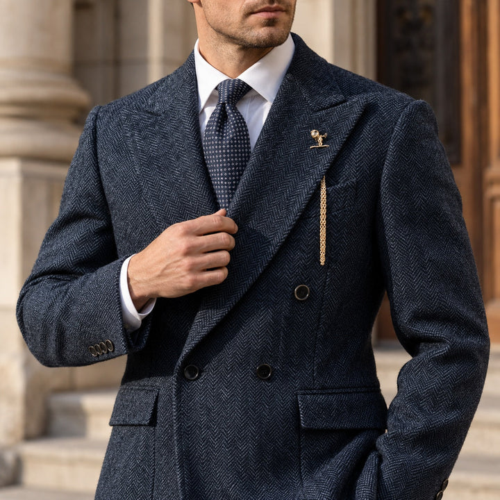 Ashcroft Herringbone Double-Breasted Blazer — ce_soul_s2_01