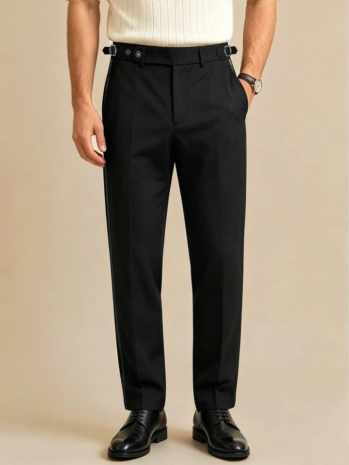 Napoli Side-Buckle Trousers