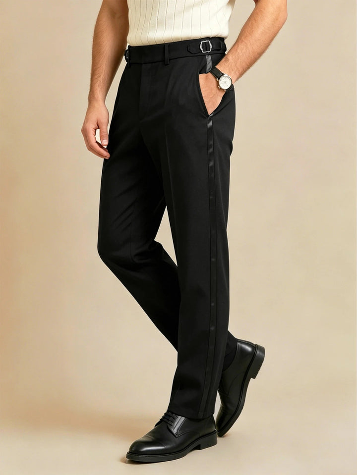 Napoli Side-Buckle Trousers