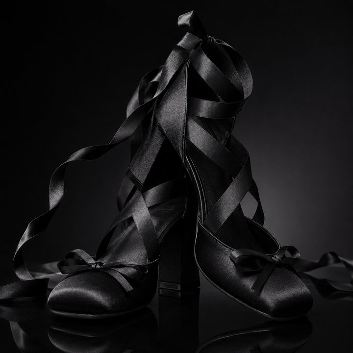 Ballerina Ribbon Satin Pumps — ce_metastatic_04