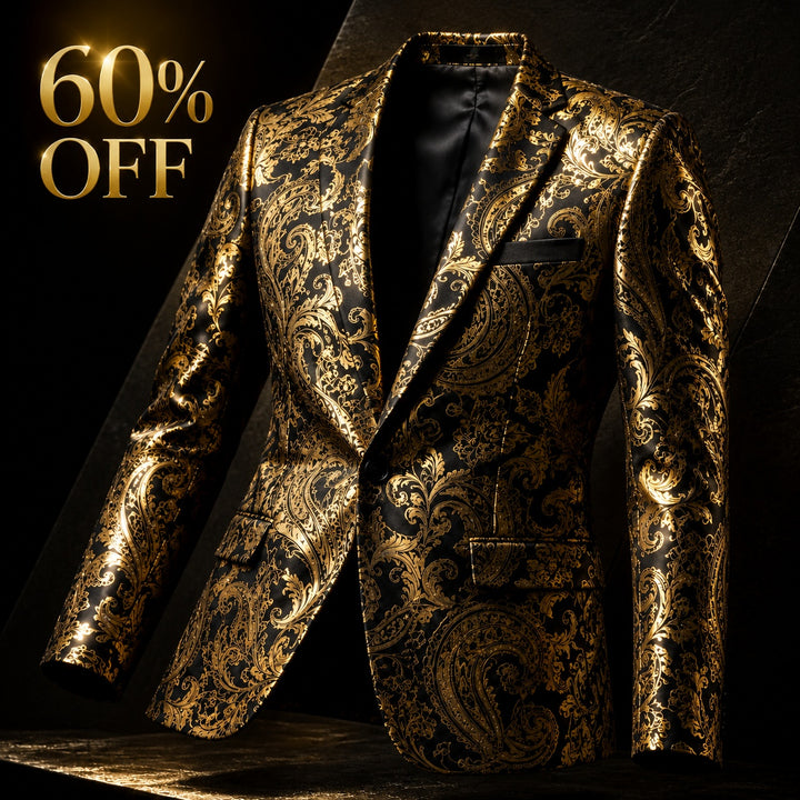 Barocco Foil-Print Party Blazer — ce_metastatic_03