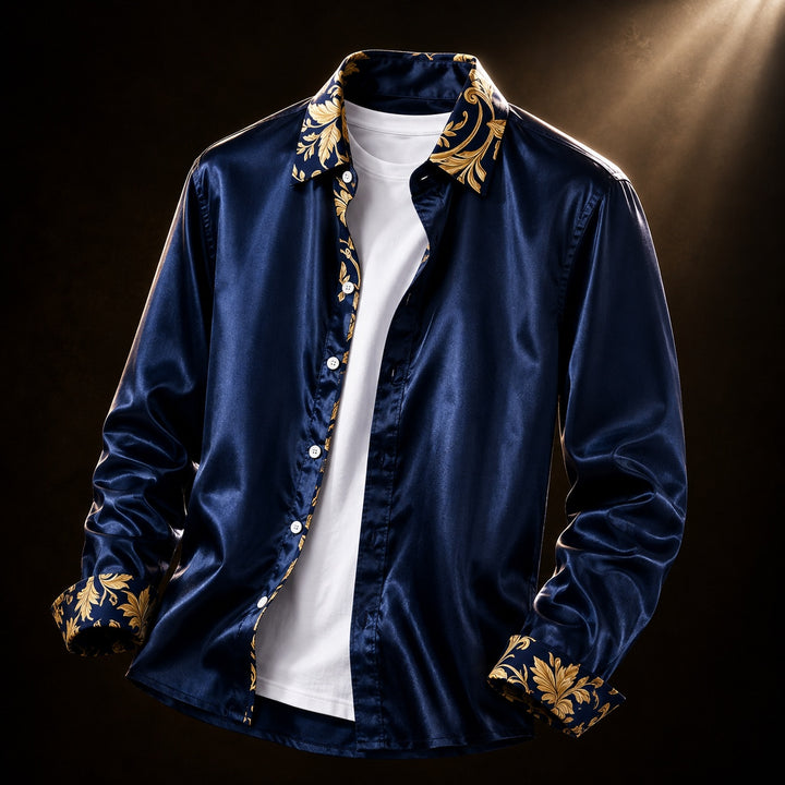 Baroque Collar Satin Shirt — ce_soul_s3_01