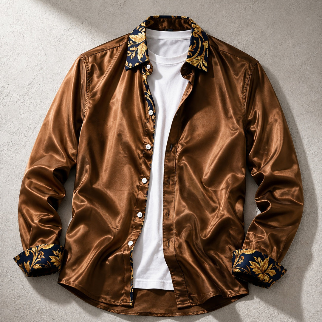 Baroque Collar Satin Shirt — ce_soul_s1_01