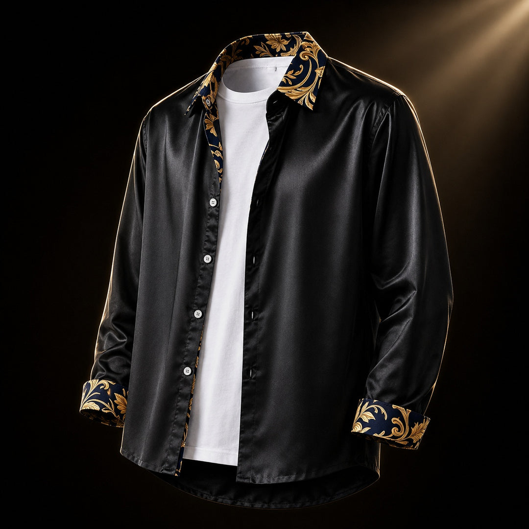 Baroque Collar Satin Shirt — ce_soul_s3_01
