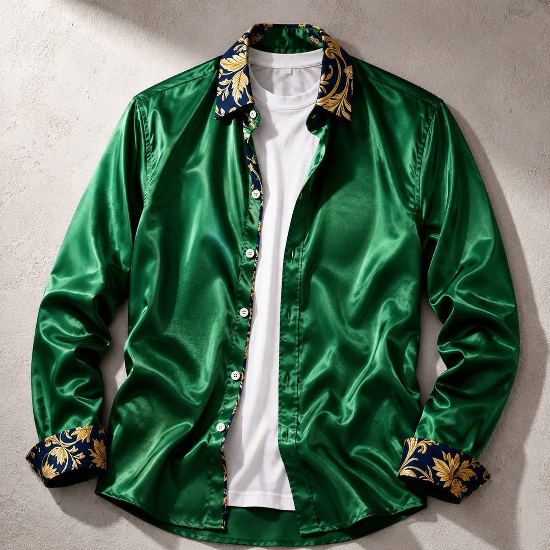 Baroque Collar Satin Shirt — ce_soul_s1_01