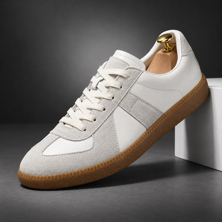 Barracks Suede Trainers — ce_angle_01