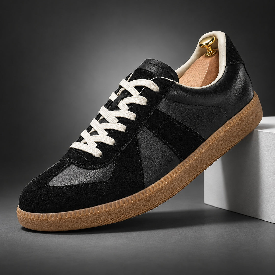 Barracks Suede Trainers — ce_angle_01