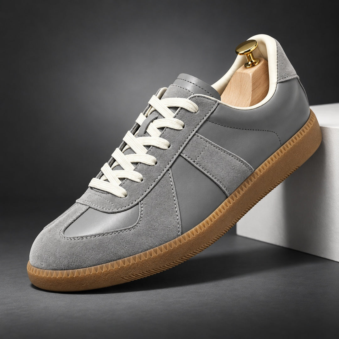Barracks Suede Trainers — ce_angle_01