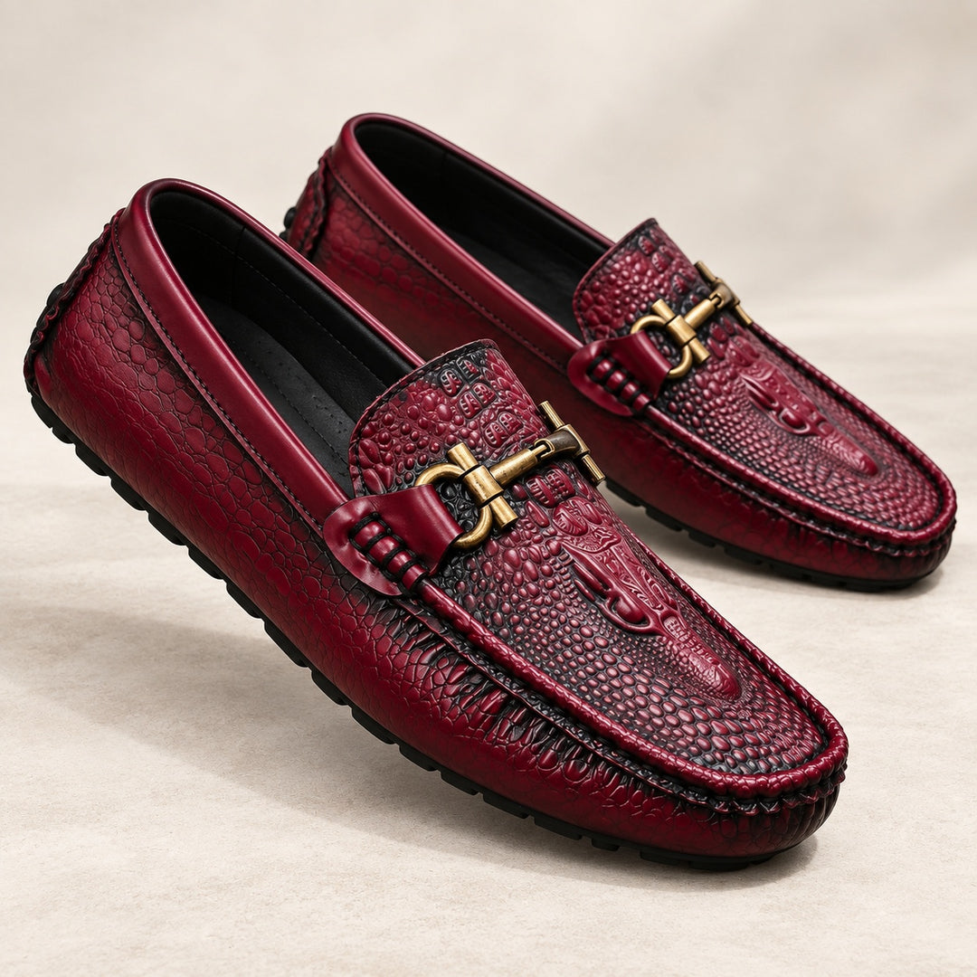 Bayou Croc Driving Loafers — ce_metastatic_01