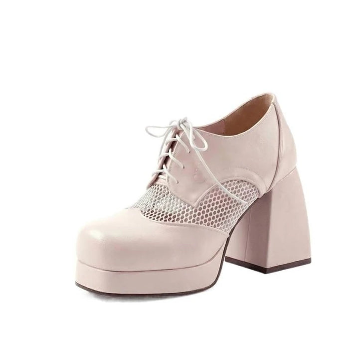 Ballata Mesh Oxford Pumps