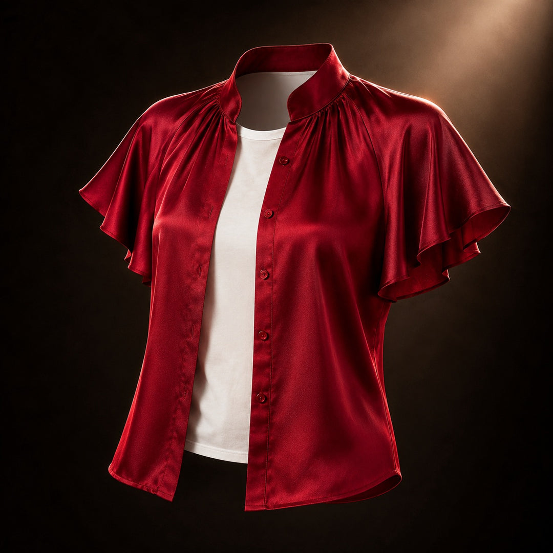 Bellorio Flutter-Sleeve Blouse — ce_soul_s3_01