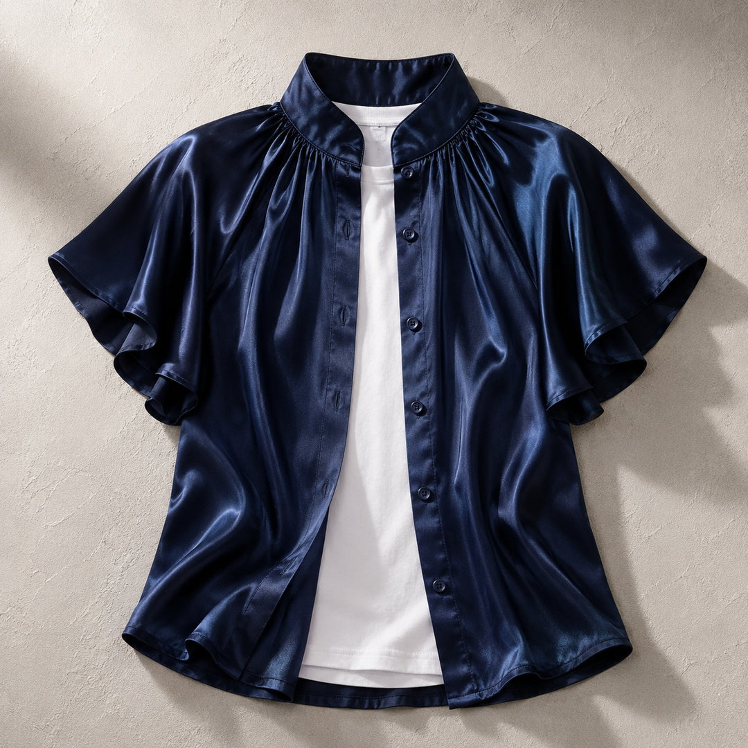 Bellorio Flutter-Sleeve Blouse — ce_soul_s1_01