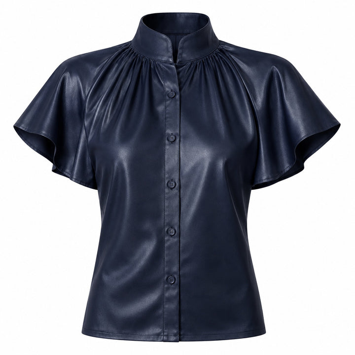 Bellorio Flutter-Sleeve Blouse — ce_wb_01