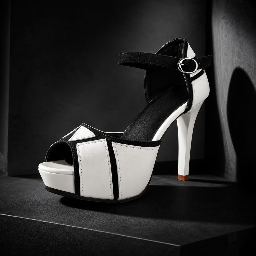 Bicolore Peep-Toe Platform Heels — ce_metastatic_04