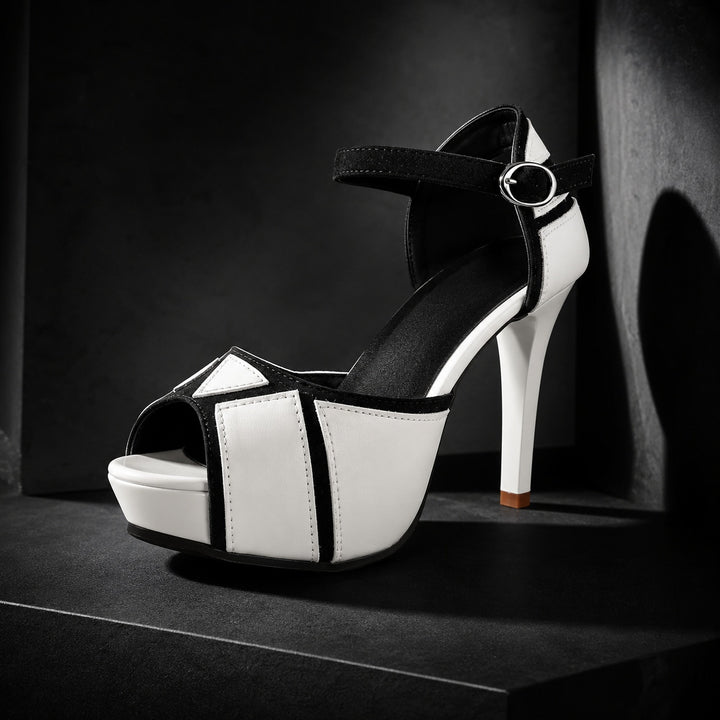 Bicolore Peep-Toe Platform Heels — ce_metastatic_04