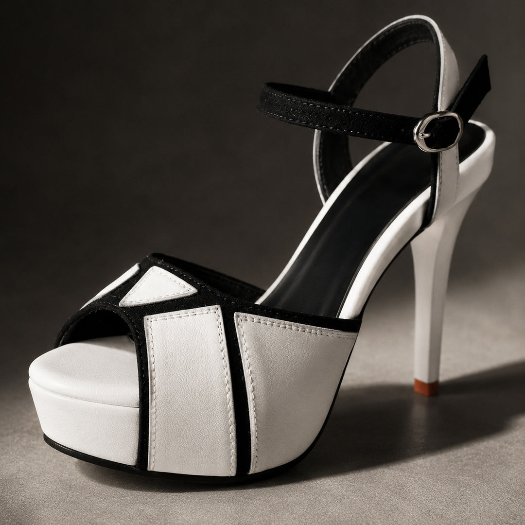 Bicolore Peep-Toe Platform Heels — ce_metastatic_06