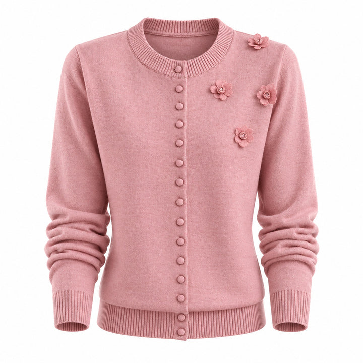 Bloom Button Knit Cardigan — ce_wb_01