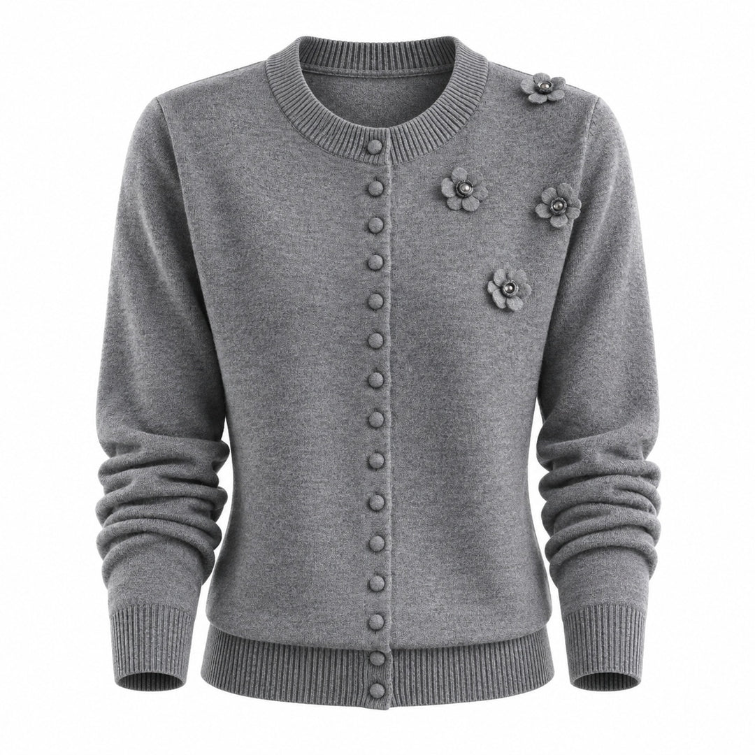 Bloom Button Knit Cardigan — ce_wb_01