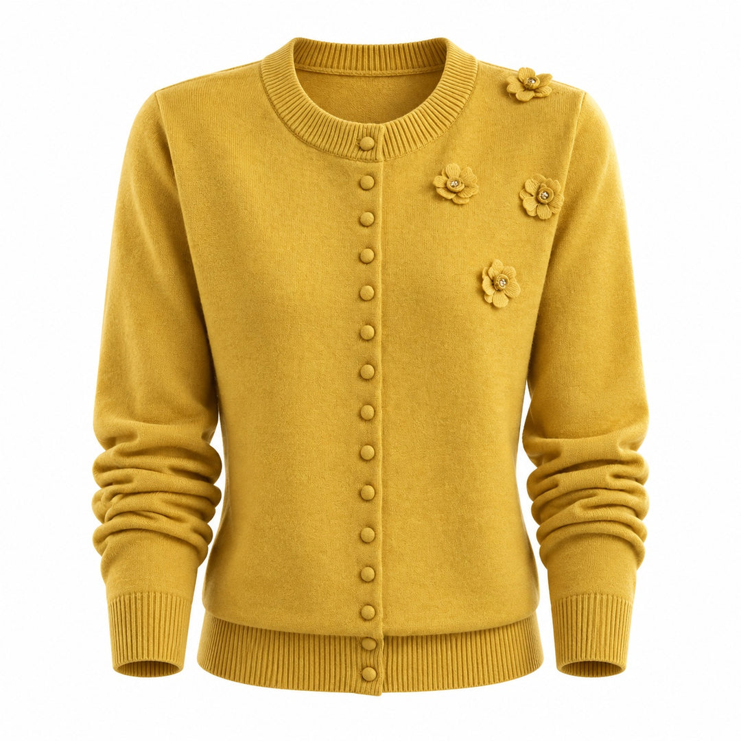 Bloom Button Knit Cardigan — ce_wb_01