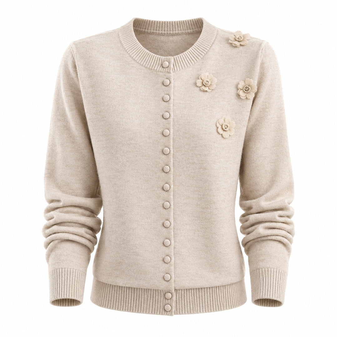 Bloom Button Knit Cardigan — ce_wb_01