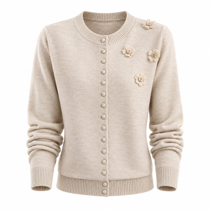 Bloom Button Knit Cardigan — ce_wb_01