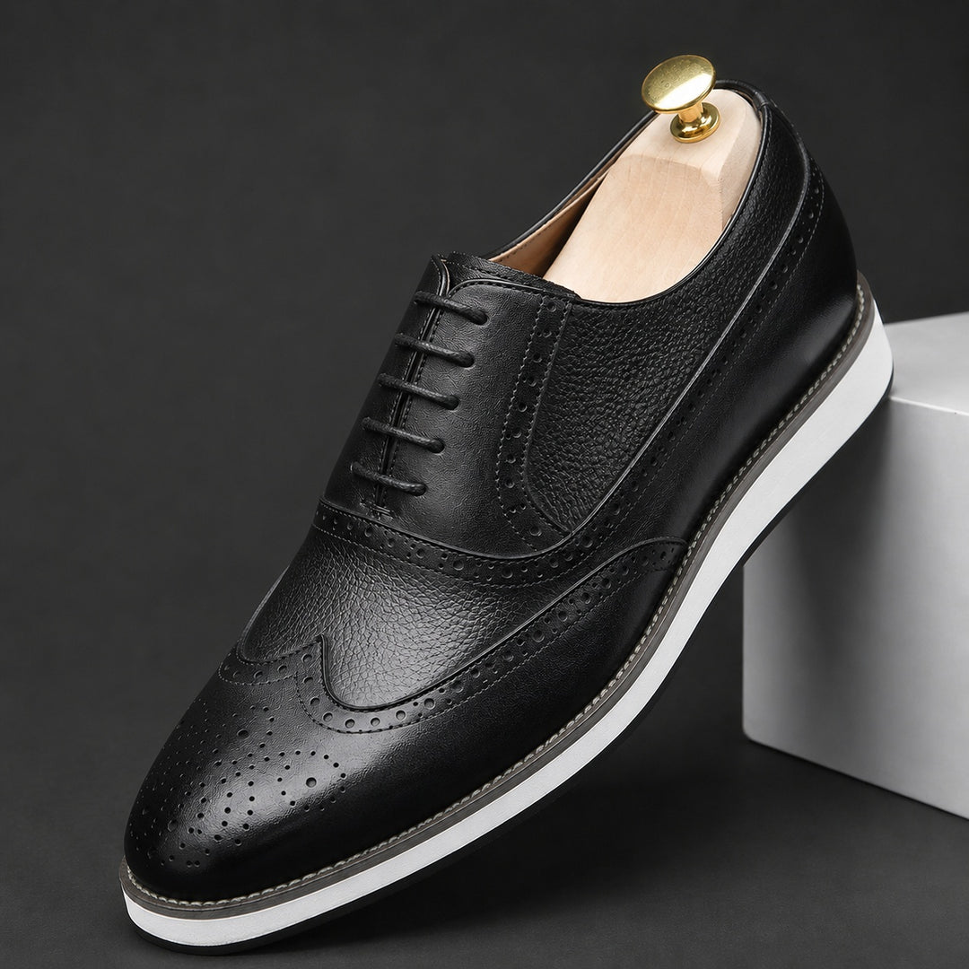 Borghese Wingtip Brogue Sneakers — ce_angle_01