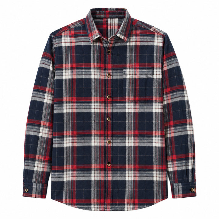 Boscaiolo Plaid Flannel Shirt — ce_wb_01
