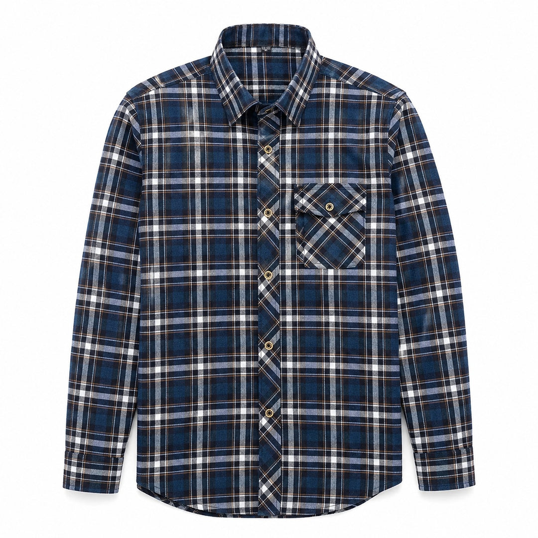Boscaiolo Plaid Flannel Shirt — ce_wb_01
