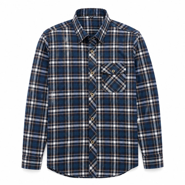 Boscaiolo Plaid Flannel Shirt — ce_wb_01