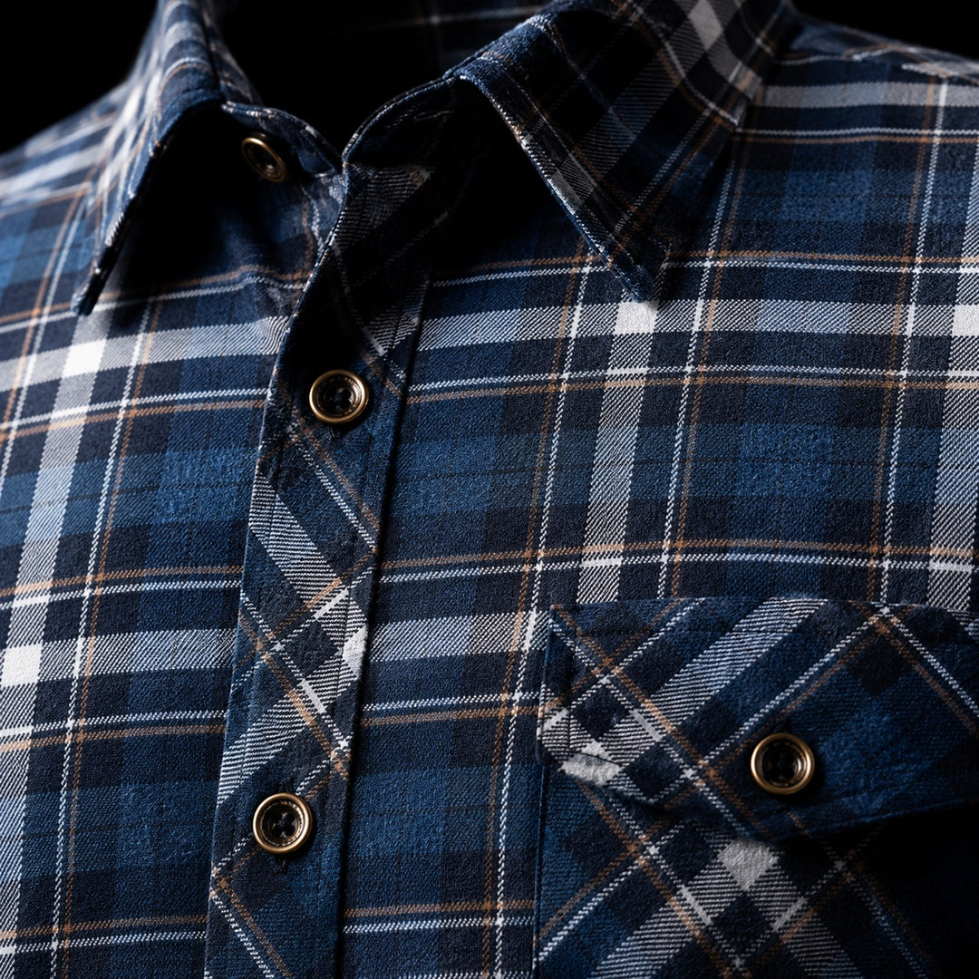 Boscaiolo Plaid Flannel Shirt — ce_metastatic_06