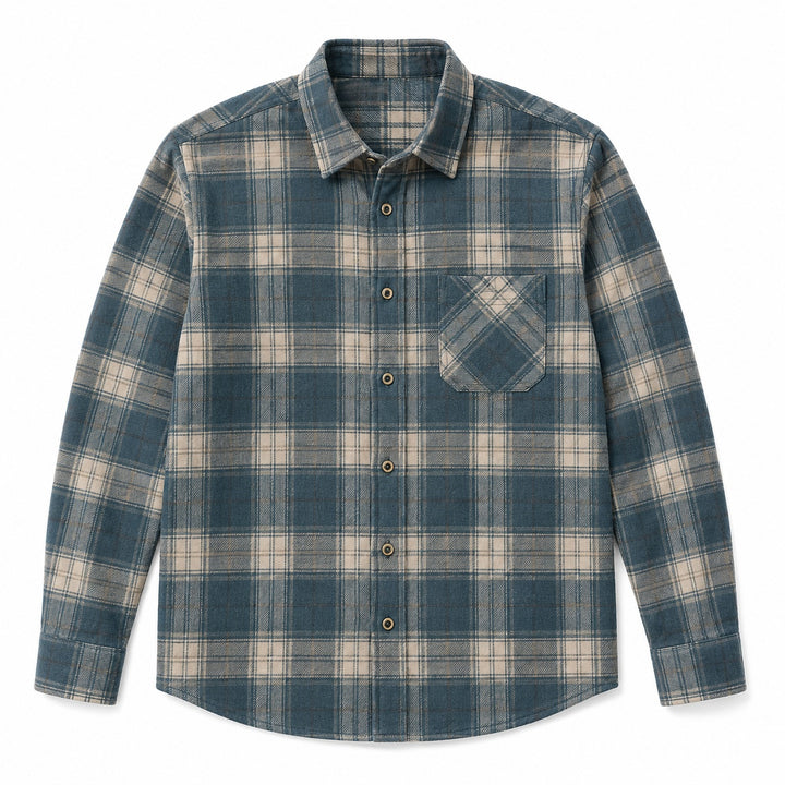 Boscaiolo Plaid Flannel Shirt — ce_wb_01