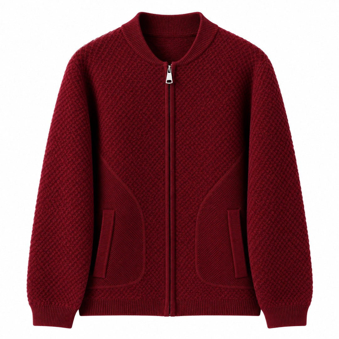 Bramwell Waffle Wool Cardigan — ce_wb_01