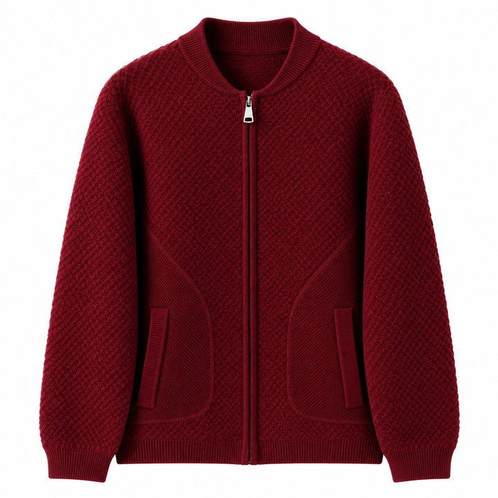 Bramwell Waffle Wool Cardigan — ce_wb_01