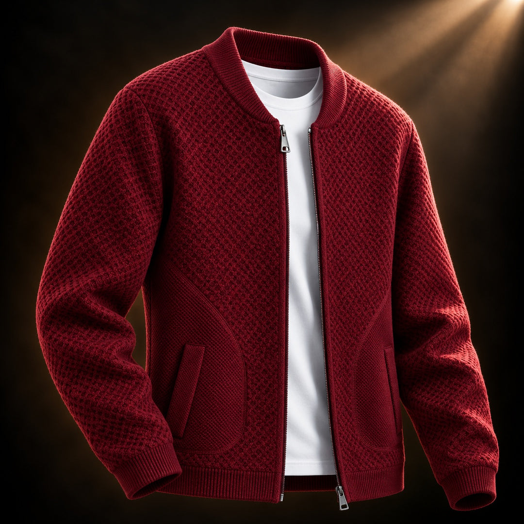 Bramwell Waffle Wool Cardigan — ce_soul_s3_01